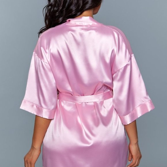 Be Wicked Intimates & Sleepwear Getting Ready Robe Rose Pink Poshmark